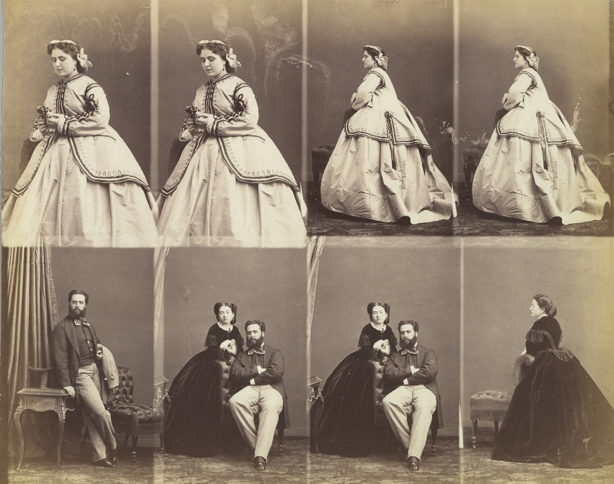 Heloise, 1863. by Andre Adolphe Eugene Disderi