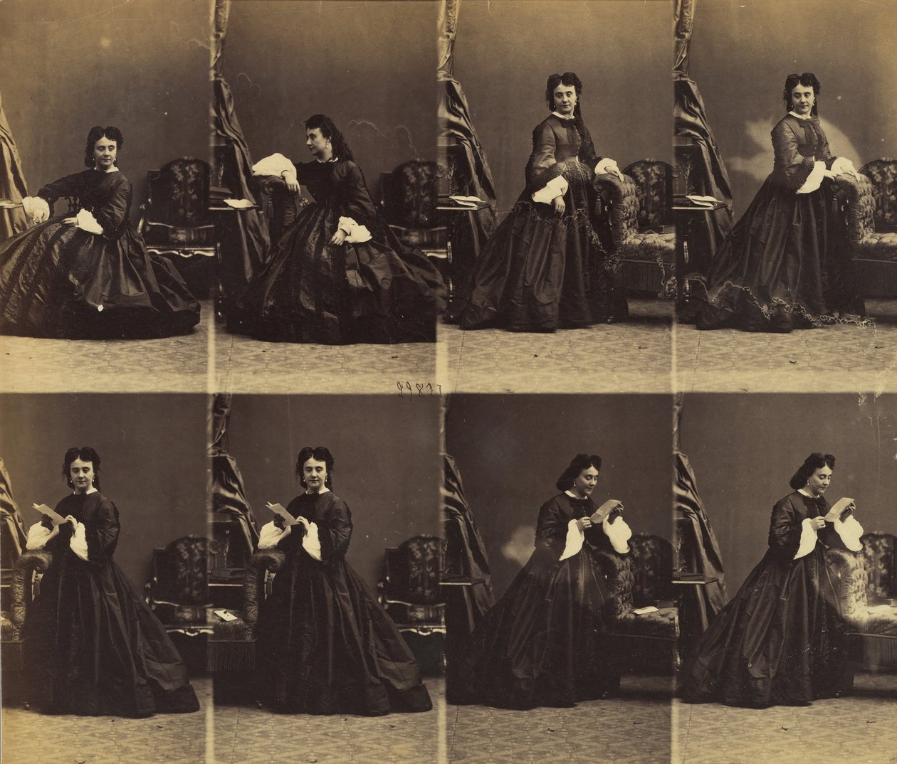 Mangin, 1861. by Andre Adolphe Eugene Disderi