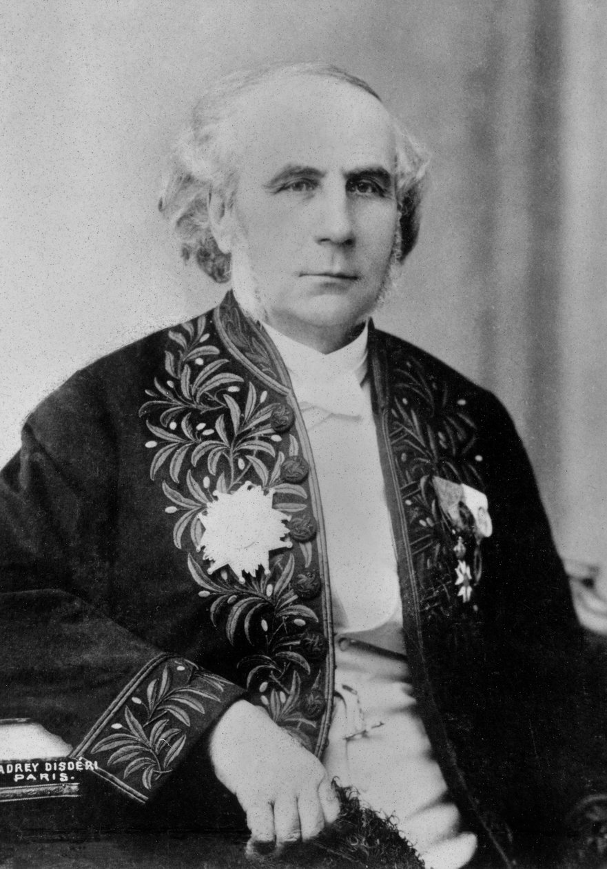 Portrait de Octave Greard (fotoğraf) by Andre Adolphe Eugene Disderi