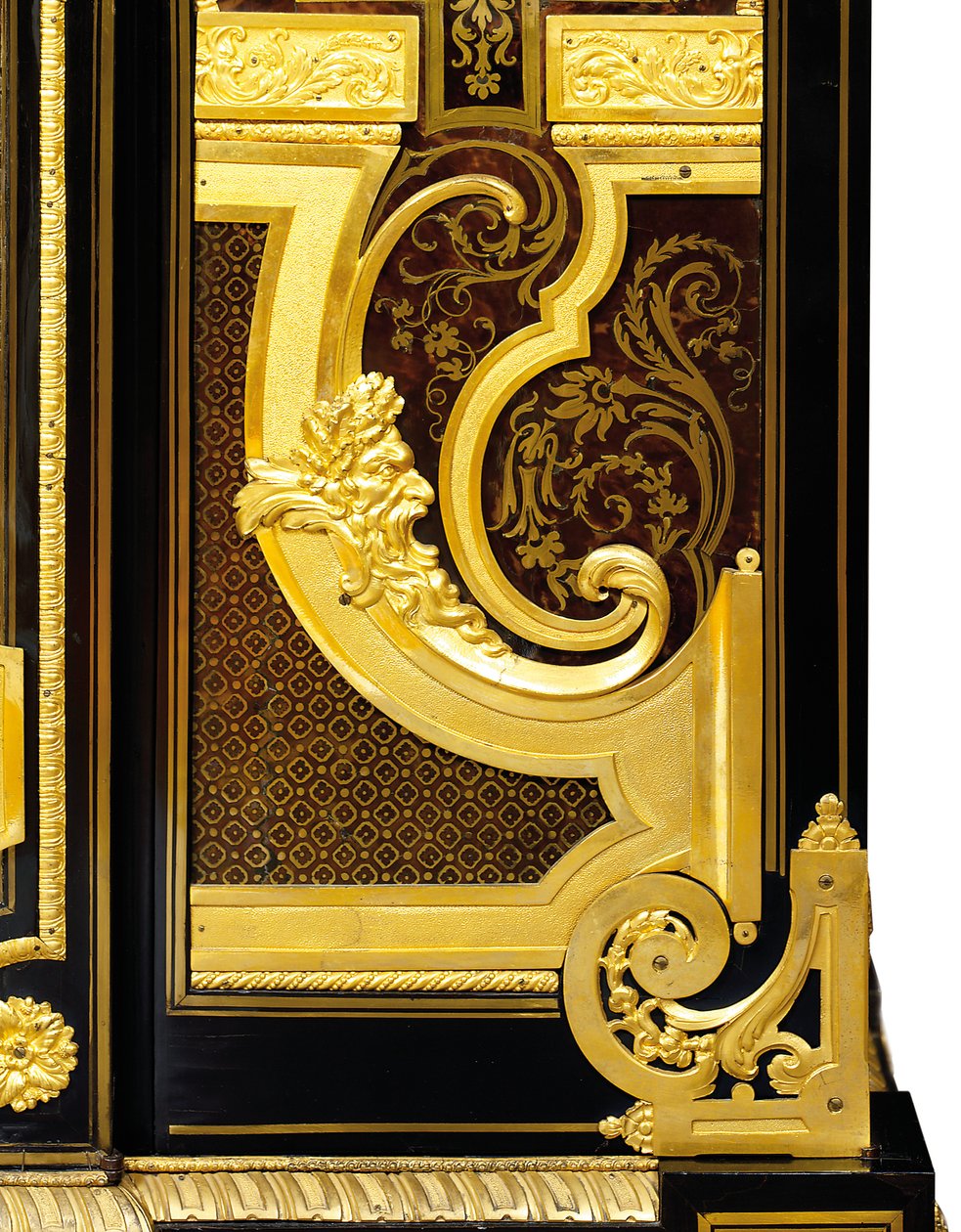 Louis XIV petit armoise, c.1700-10 (ormolu, pirinç, bağa, abanoz ve kakmacılık) by Andre Charles (attr. to) Boulle