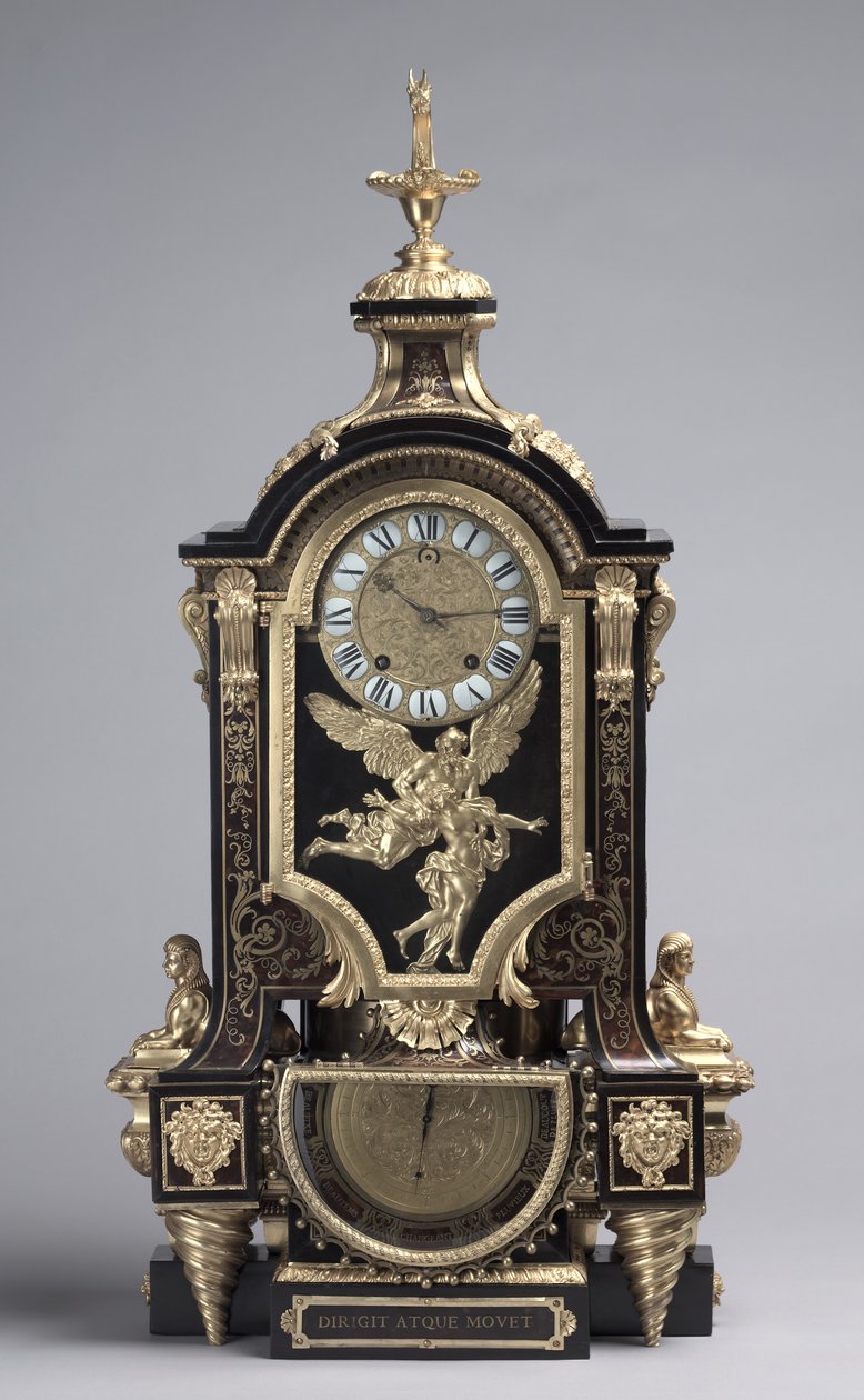Saat, mekanizma üreticisi Baltasar Martinot, c.1695 by Andre Charles Boulle