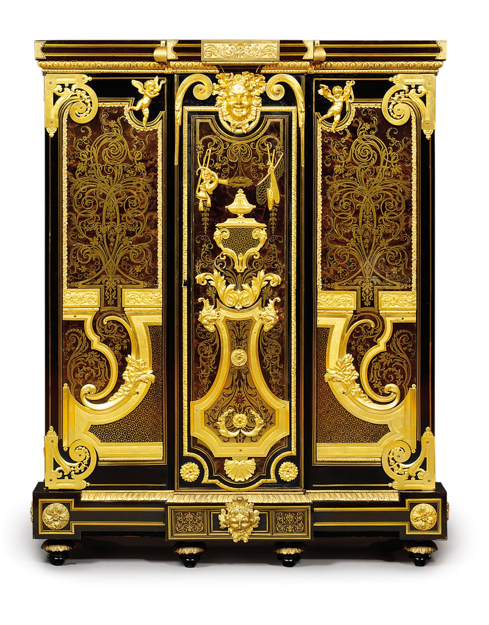 Louis XIV küçük dolap, c.1700-10 by Andre Charles Boulle