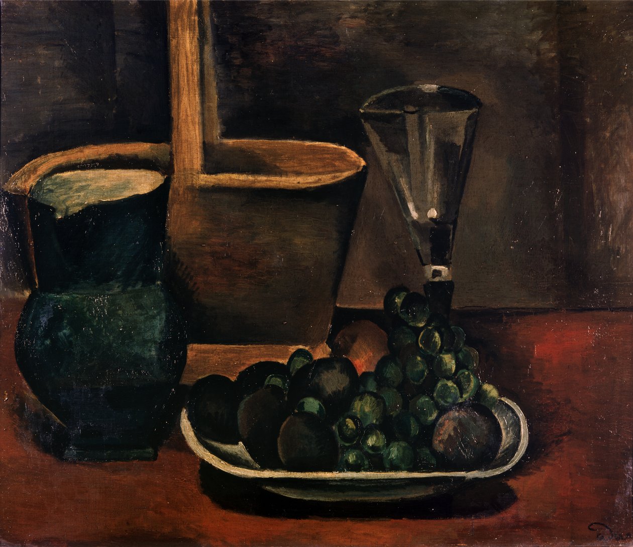 Natürmort (tuval üzerine yağlıboya) by Andre Derain
