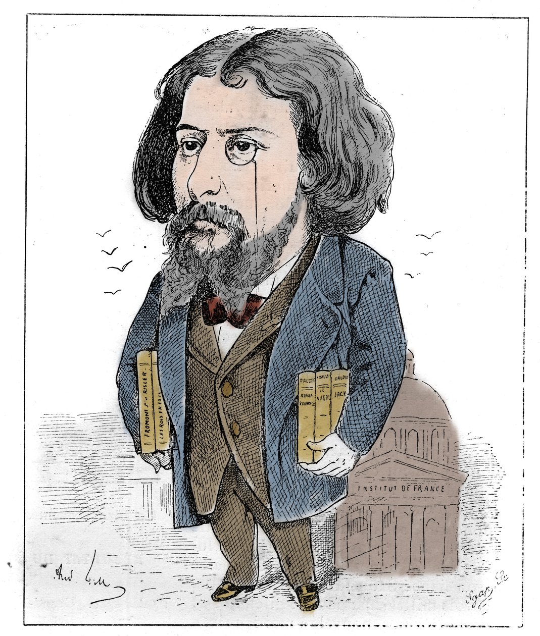 Fransız yazar Alphonse Daudet