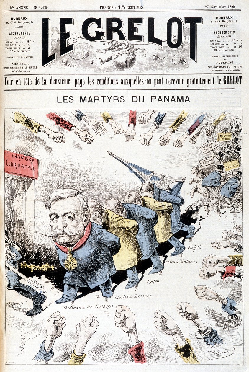 Ferdinand de Lesseps - Gill
