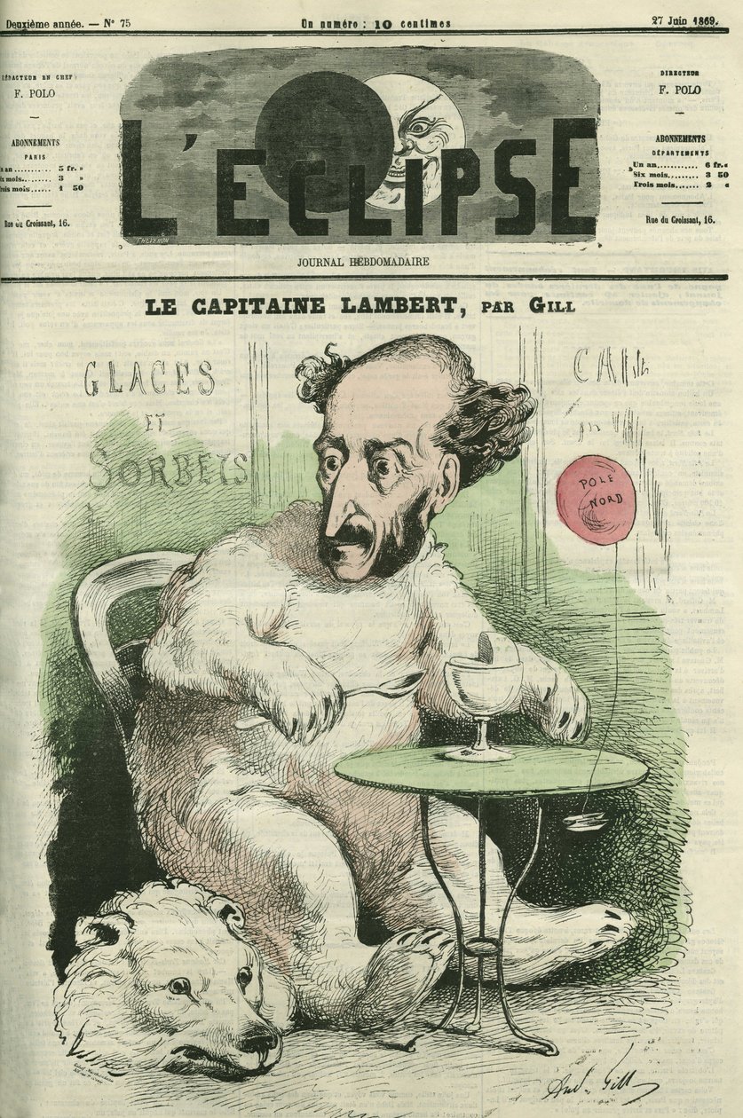 Gustave Lambert, Fransız kaşif ve bilim adamı. 27 Haziran