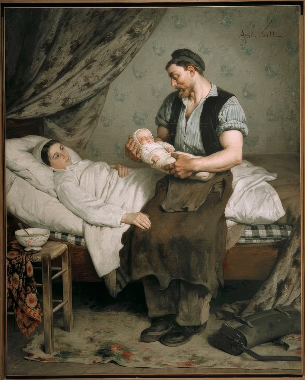 yeni doğan by Andre Gill