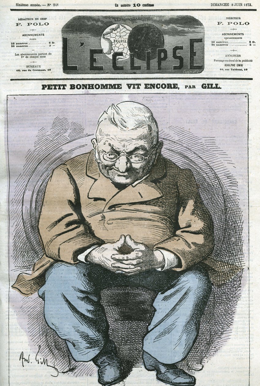 Küçük adam hala yaşıyor, Fransız devlet adamı Adolphe Thiers