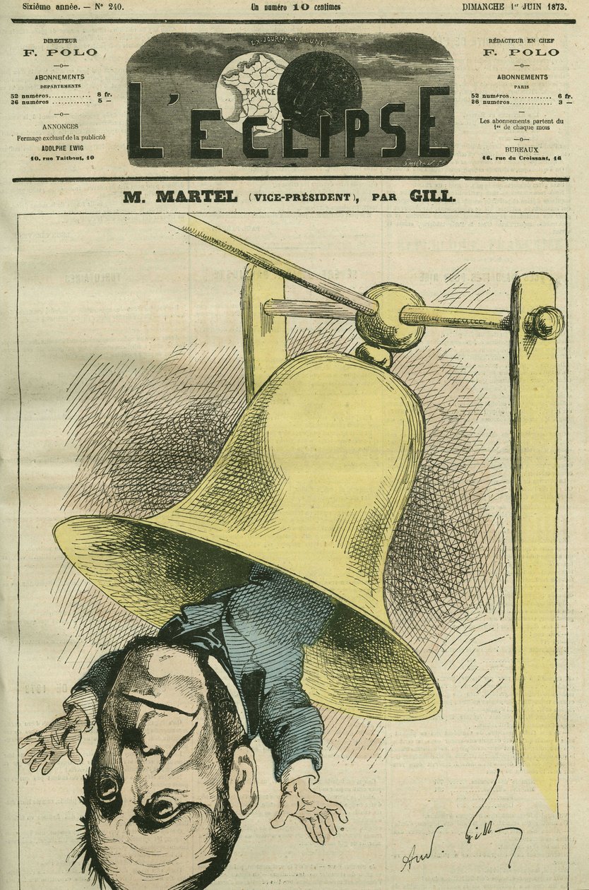 Louis-Joseph Martel (1813-1892), Fransız politikacı. Gill