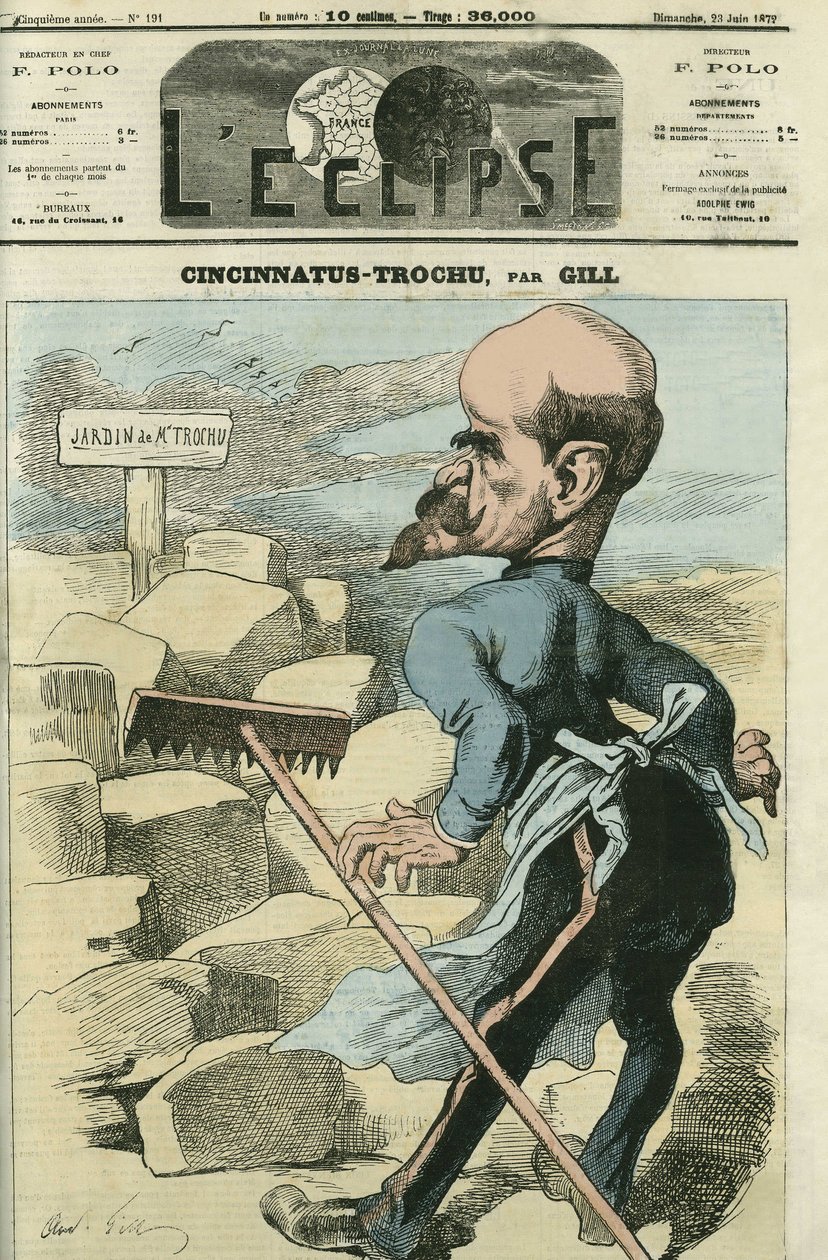 Louis-Jules Trochu (1815-1896), Fransız general ve politikacı. 23 Haziran