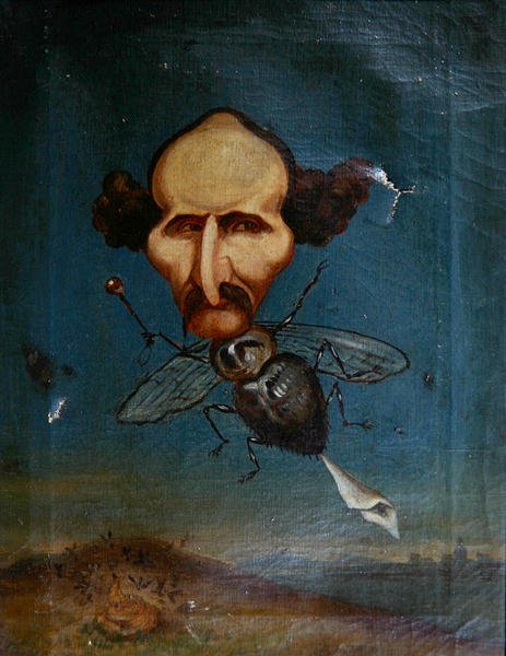 Pierre-Marie Pietri, c.1870-01 (tuval üzerine yağlı boya) by Andre Gill