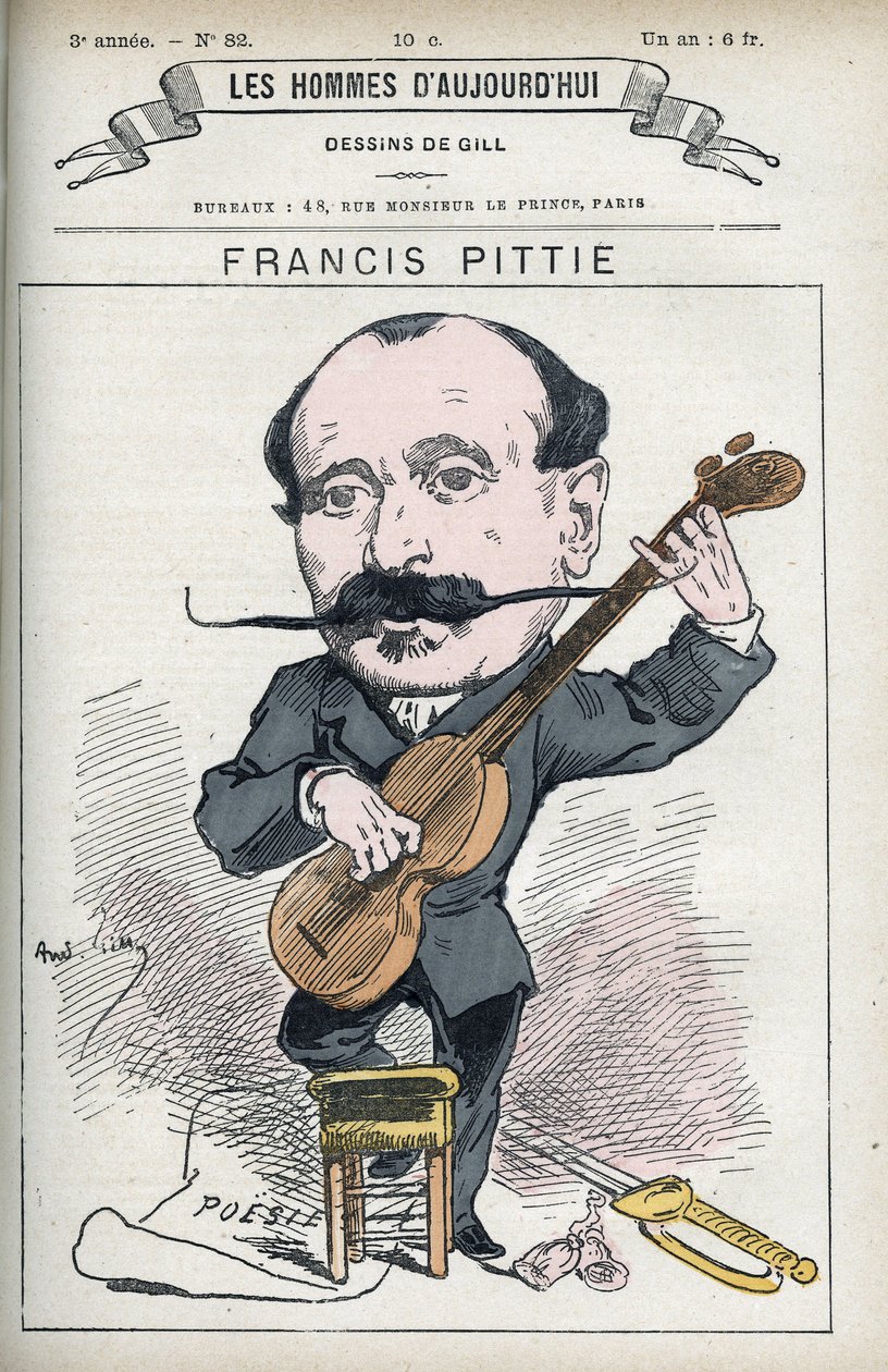 Fransız şair Francis Pittie