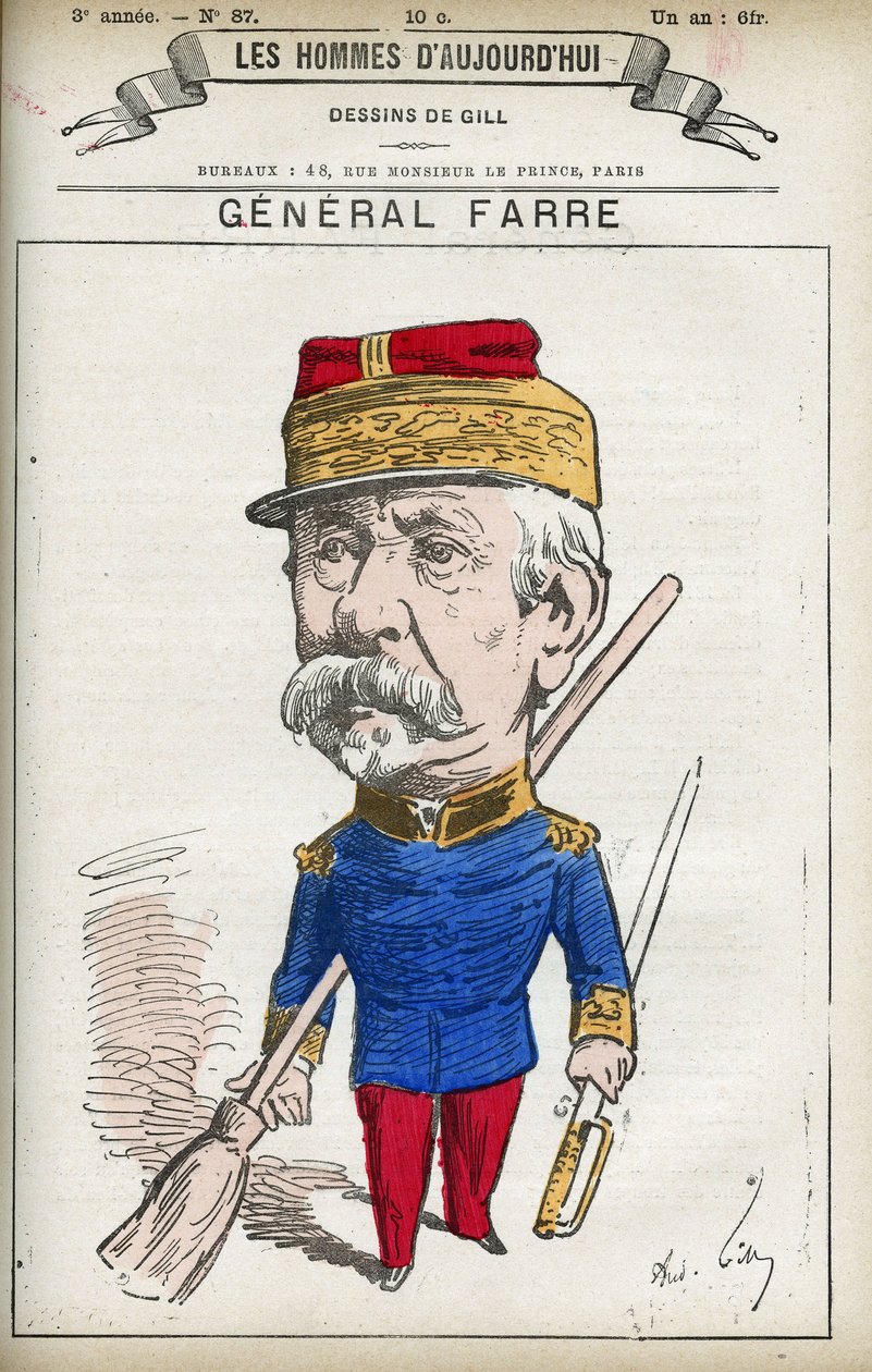 Bir Fransız askeri olan Jean Joseph Frederic Albert Farre