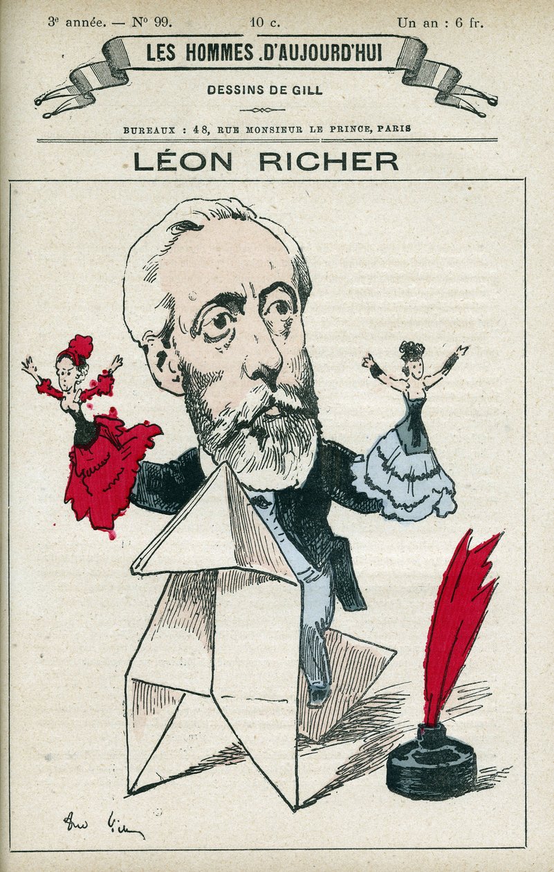 Fransız gazeteci ve entelektüel Leon Richer