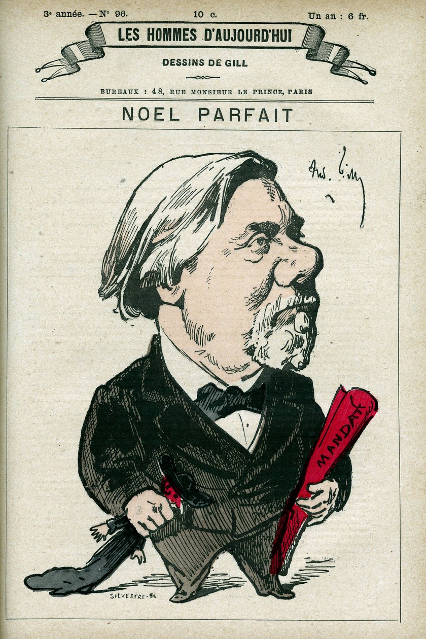 Noel Mükemmel Portresi by Andre Gill