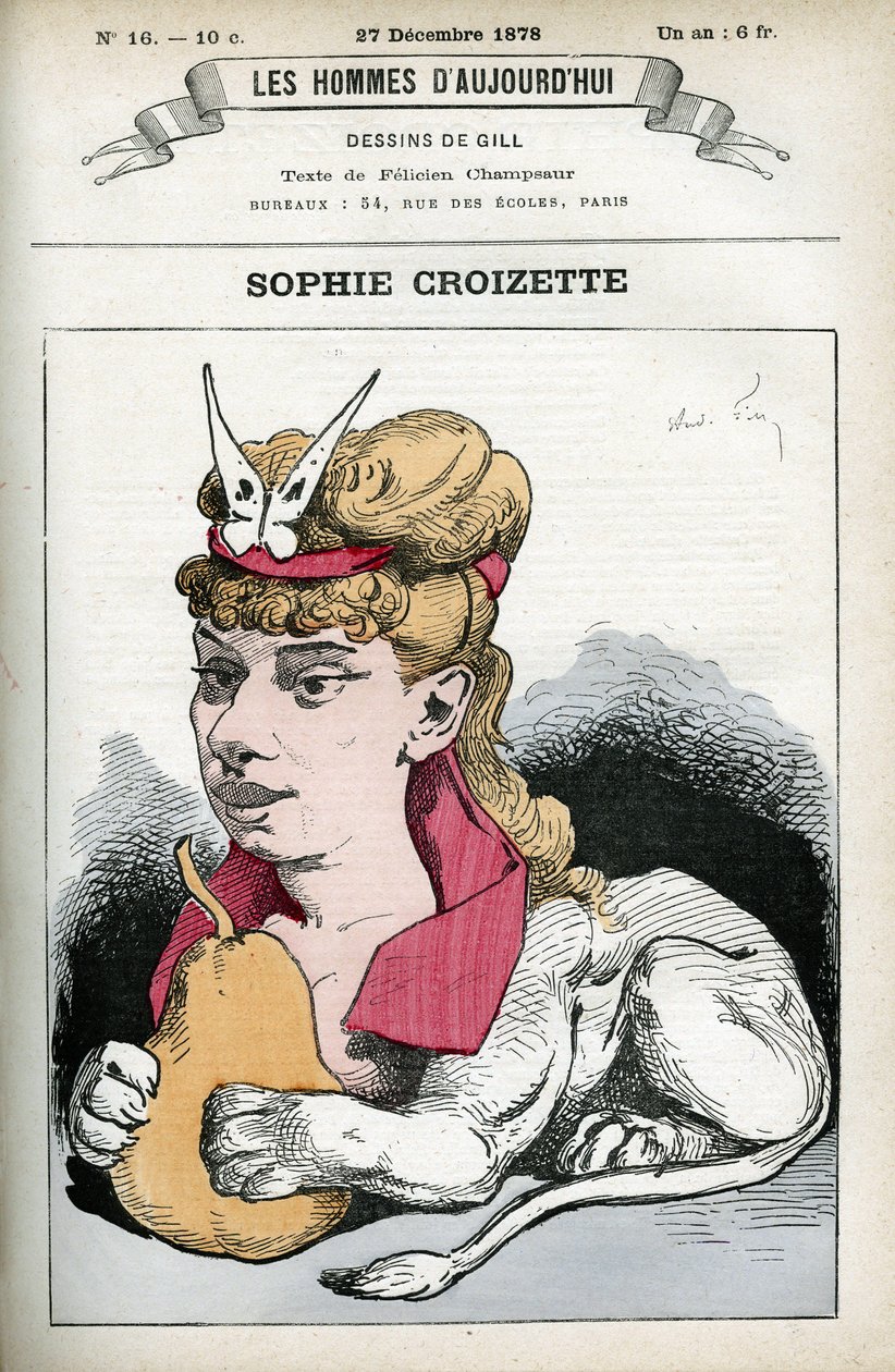 Fransız tiyatro oyuncusu Sophie Croizette