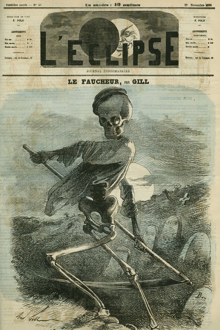 Reaper, Ölümün bir temsili. 29 Kasım Gill