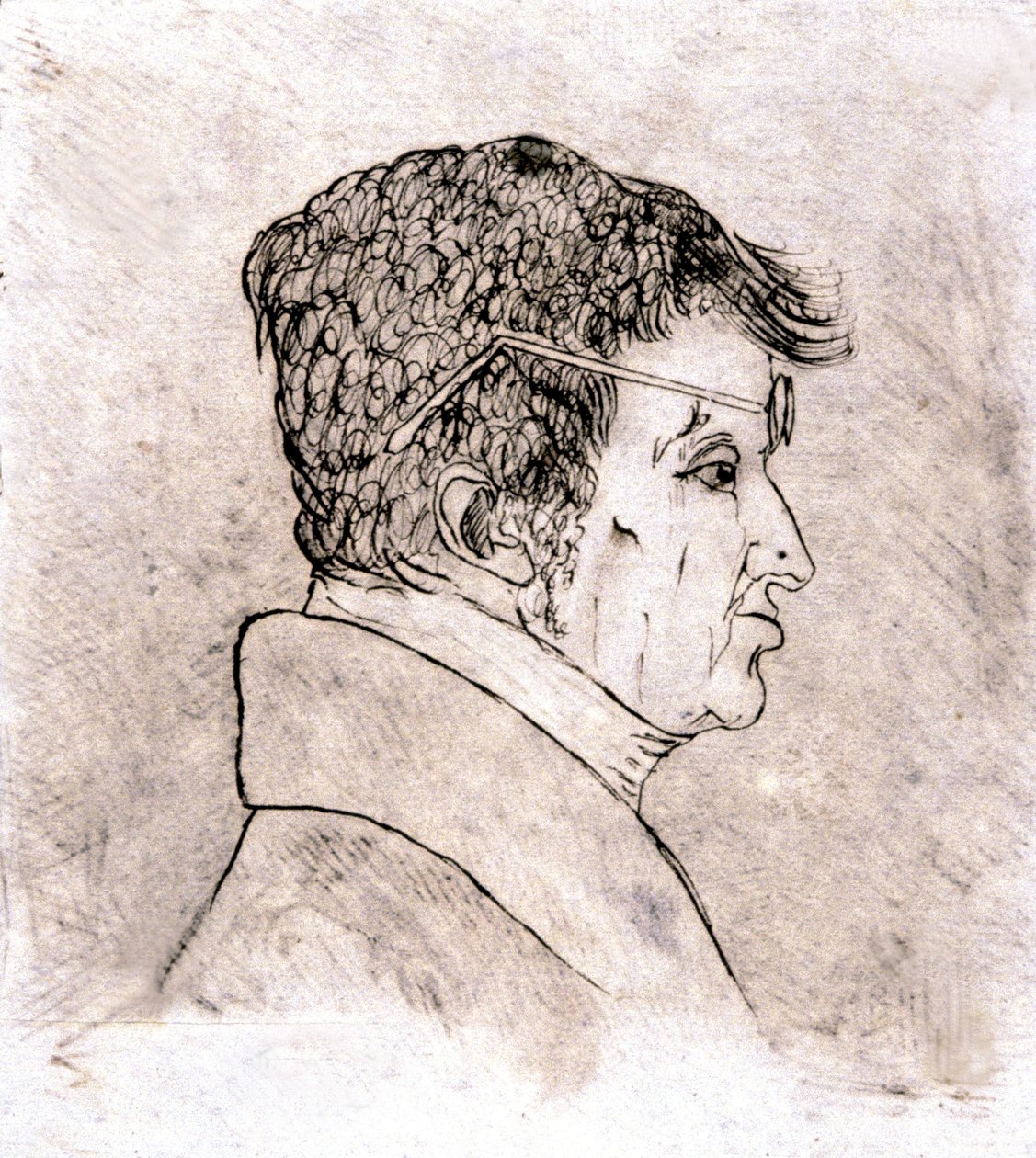 Andre Marie Ampere, otoportre yak. 1805-1810 (çizim) by Andre Marie Ampere