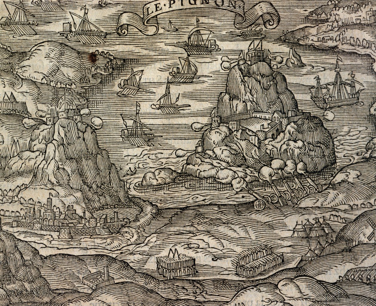 Andre Thevet (1504-1592), Paris tarafından Cosmographie Universelle