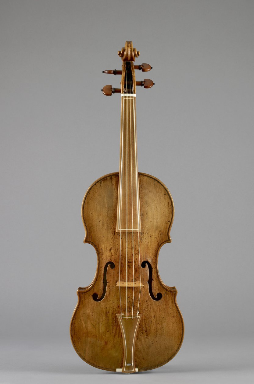 Violin (Charles IX) 1564 (pine, maple & ivory) by Andrea Amati