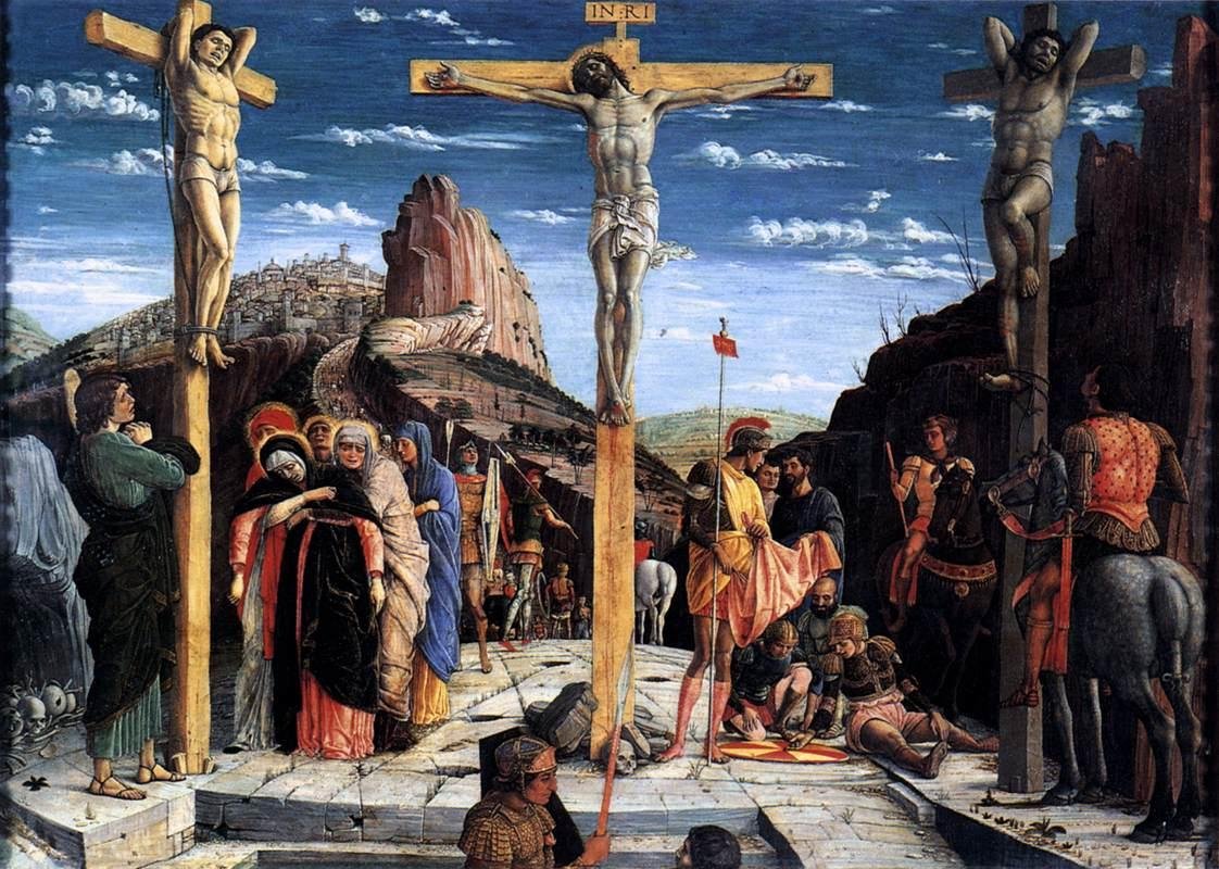 çarmıha germe by Andrea Mantegna