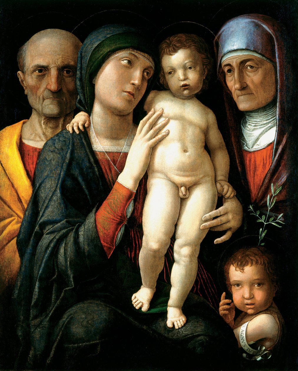 Kutsal Aile by Andrea Mantegna