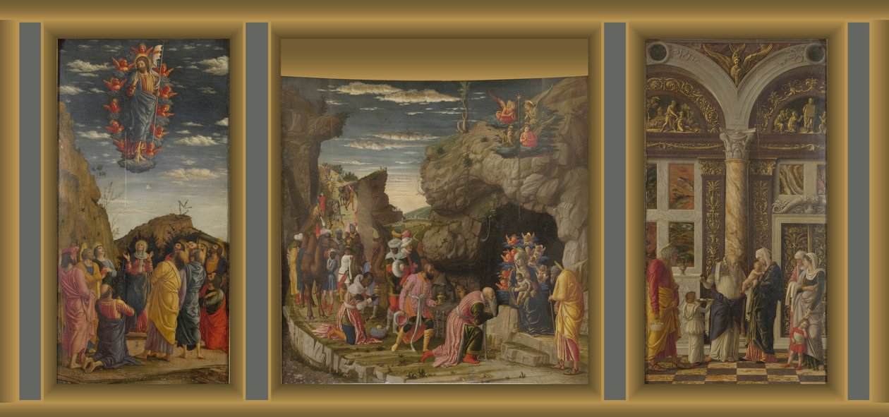 üçlü by Andrea Mantegna