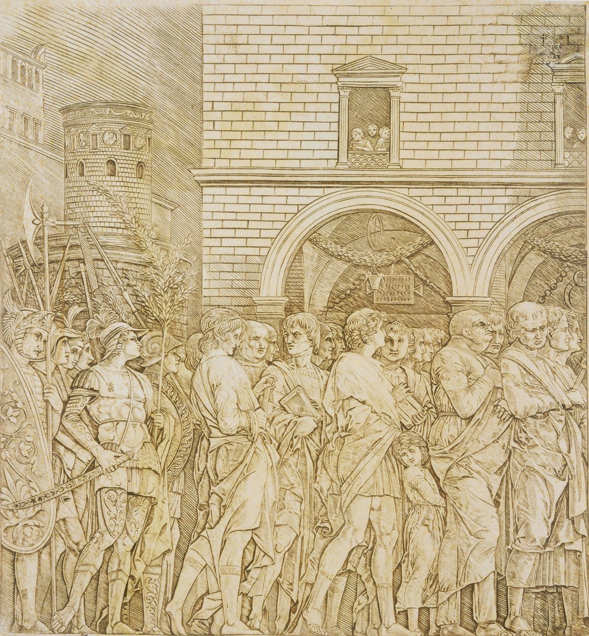 Senatörlerin Zaferi by Andrea Mantegna