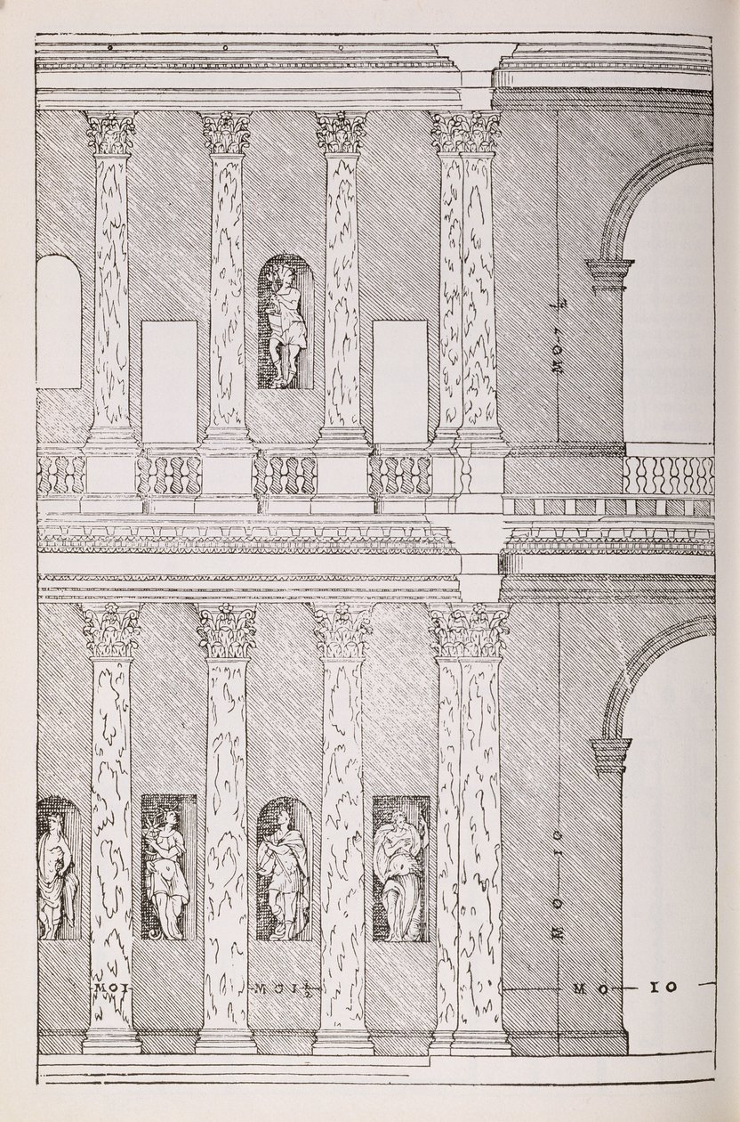 Roman Piazza, Palladio tarafından yazılan 