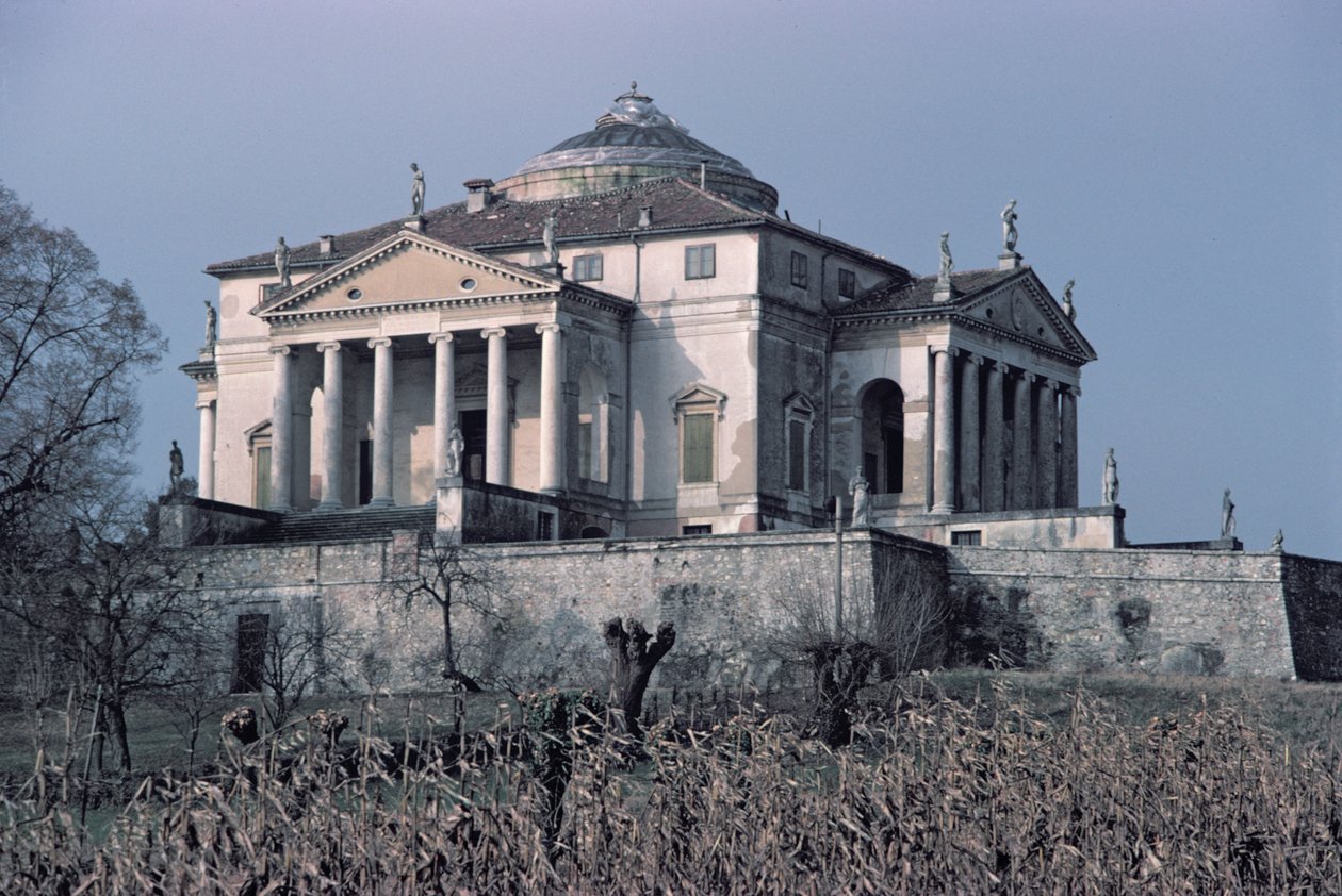ವಿಲ್ಲಾ ರೋಟುಂಡಾ, 1550-54 ಟರ್ಕ್ by Andrea Palladio