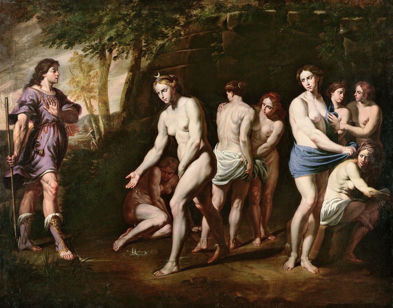 Diana ve Perileri Actaeon