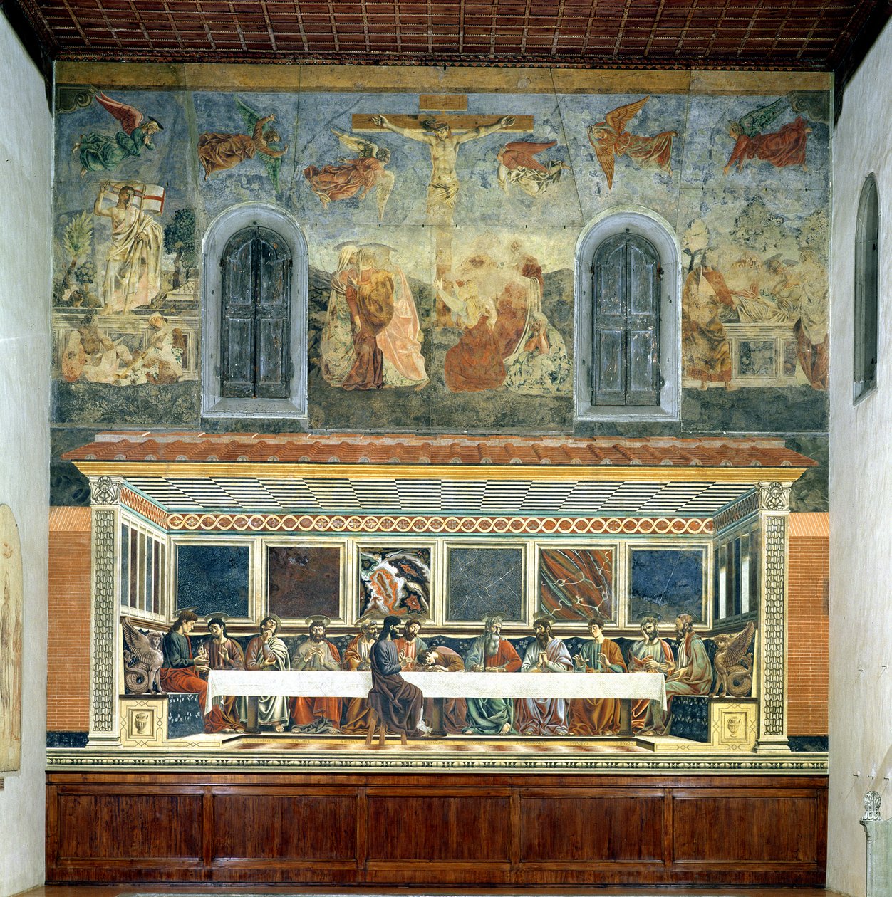 Son Akşam Yemeği by Andrea del Castagno