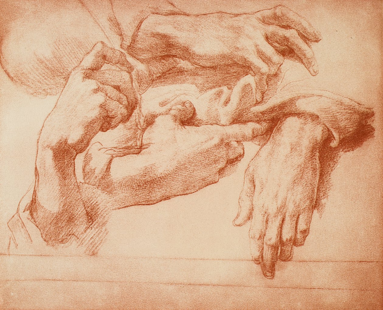 Ellerin incelenmesi by Andrea del Sarto