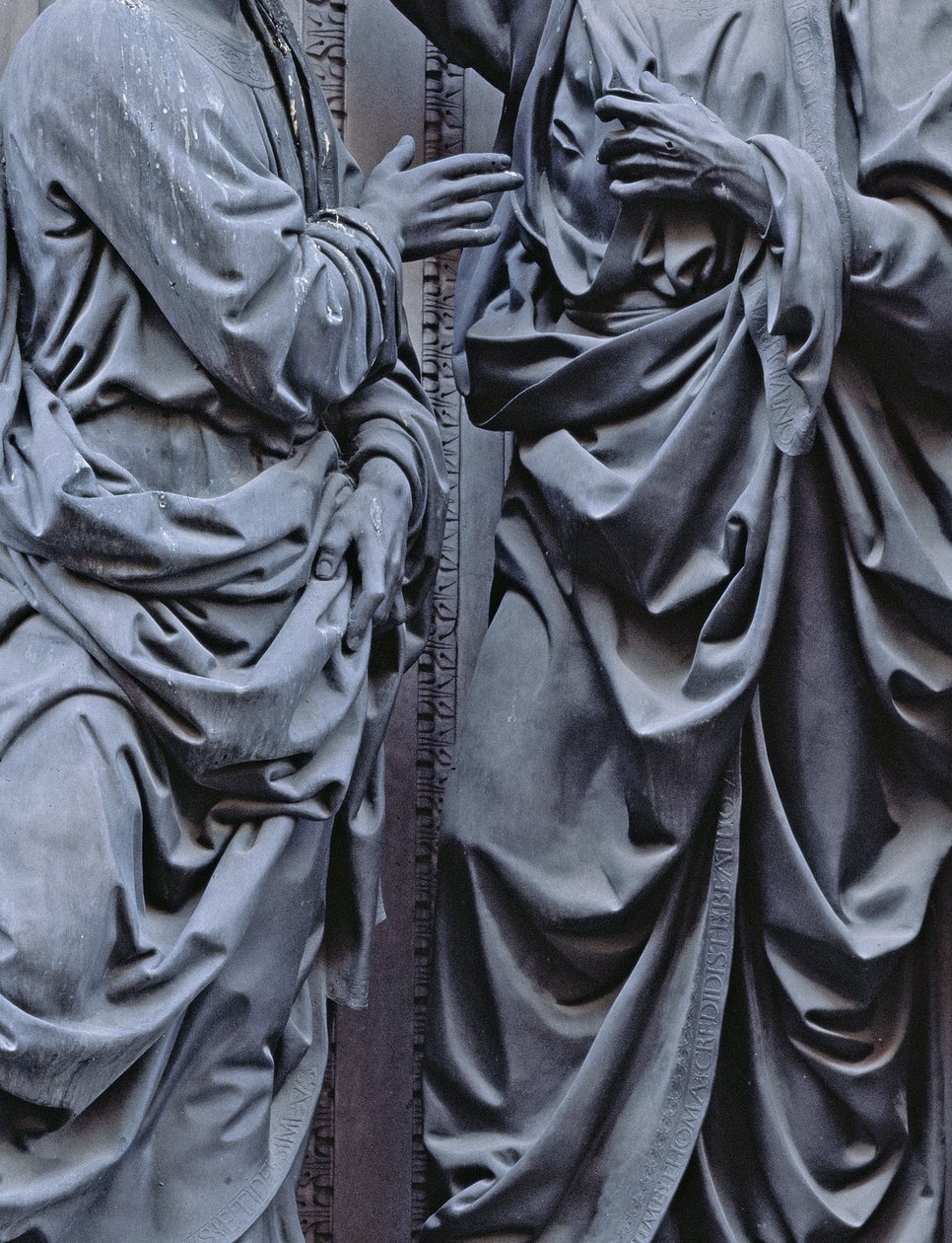 Şüpheci Thomas bronz detayı 237841 by Andrea del Verrocchio