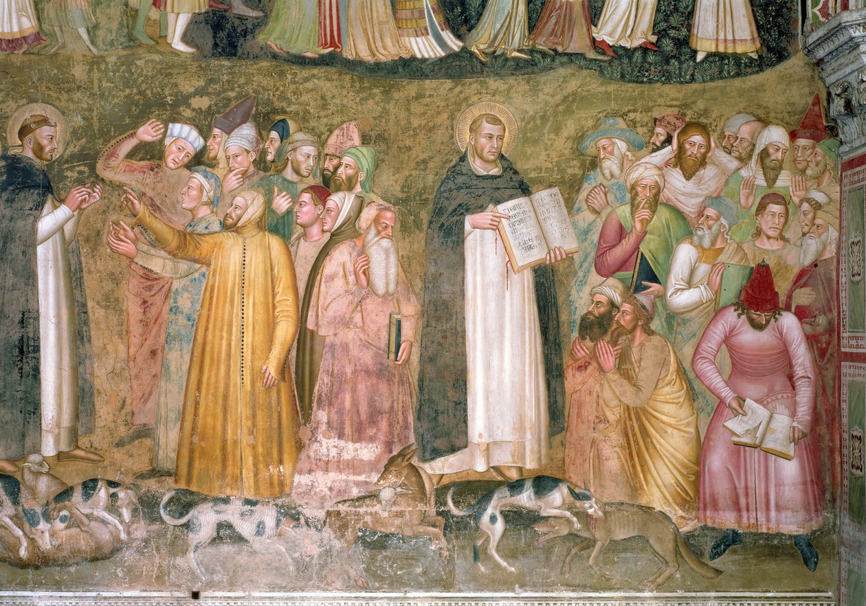 Kilise Militan ve Muzaffer, SS detayı. Thomas ve Peter, İspanyol Şapeli