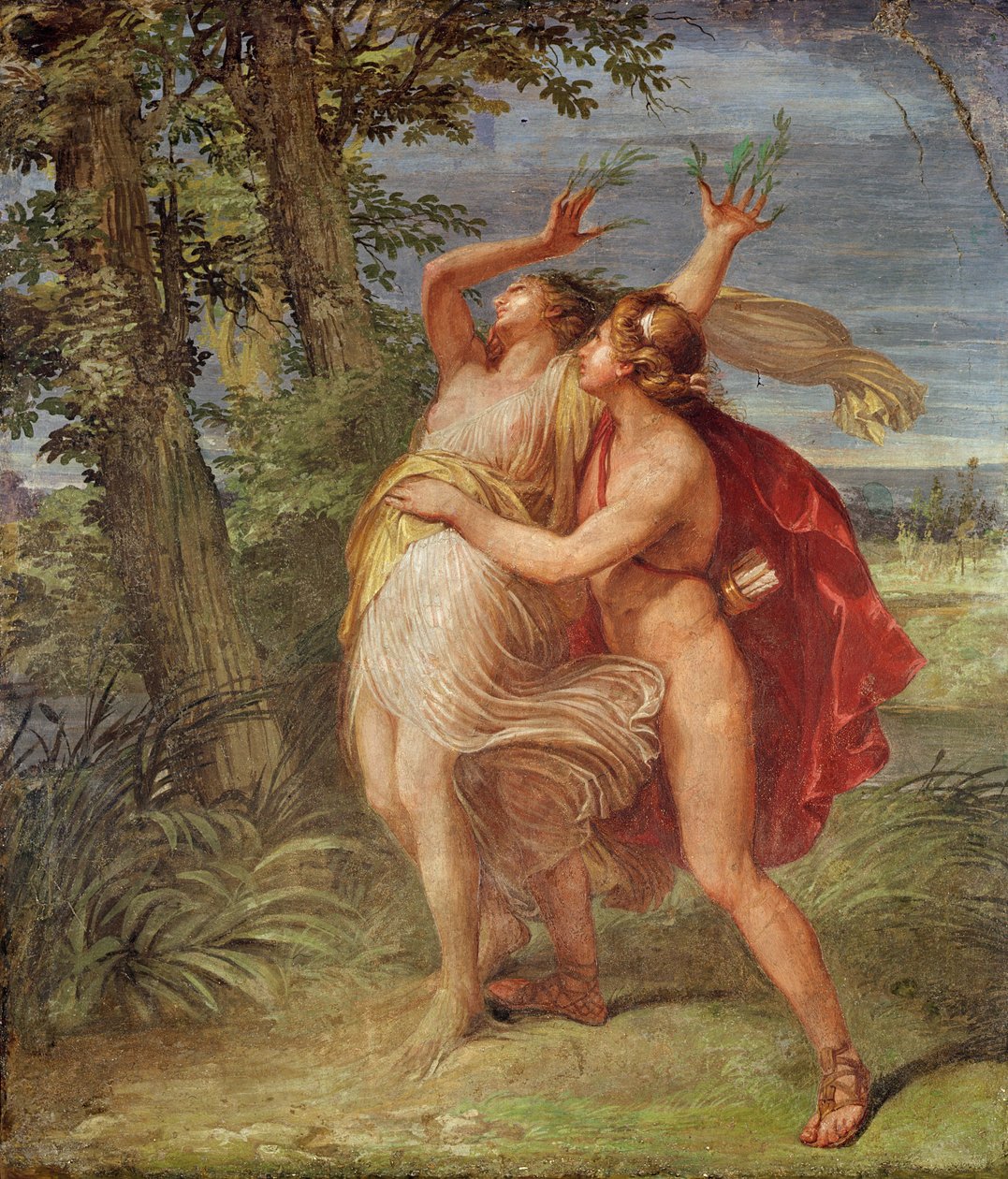 Apollon ve Defne by Andrea the Elder Appiani