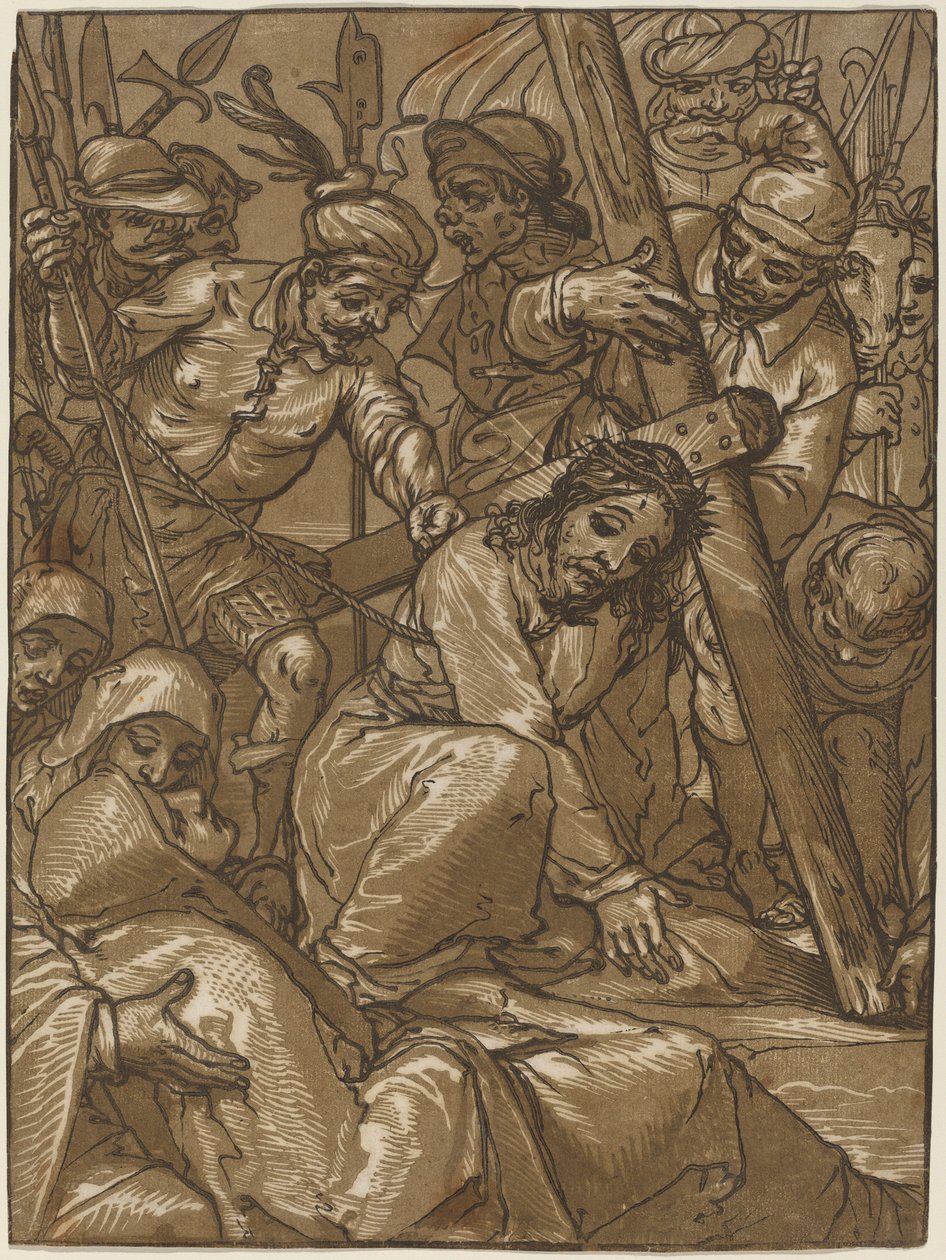 Haç Taşı by Andrea Andreani after Alessandro Casolani