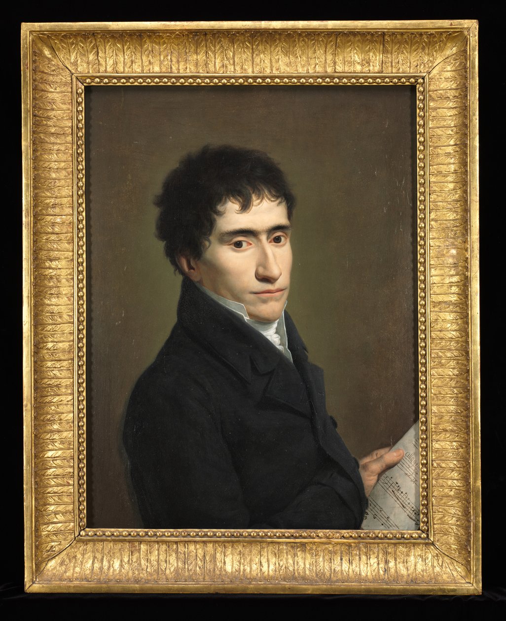 Bir Müzisyen Portresi, c. 1800. by Andrea Appiani