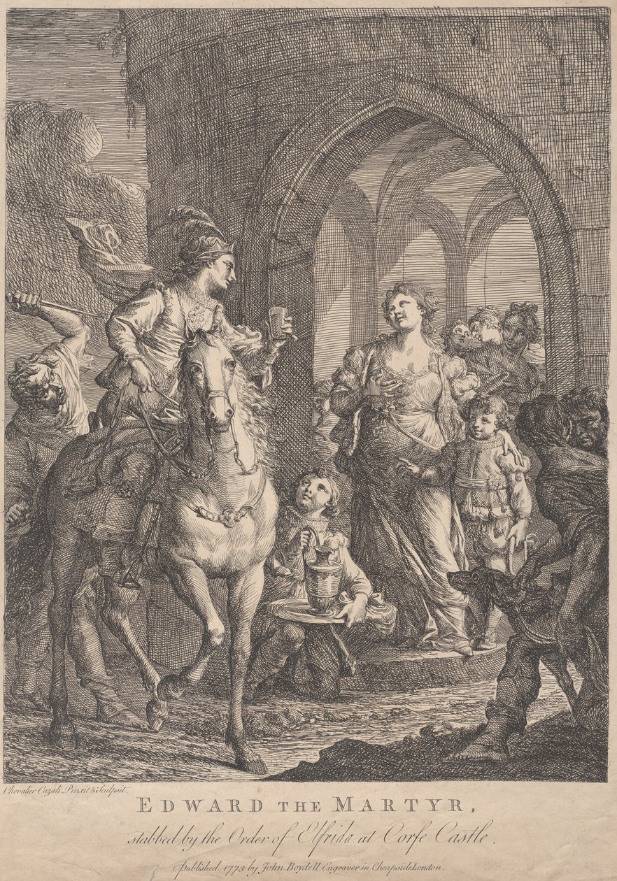 Şehit Edward, 1773. by Andrea Casali