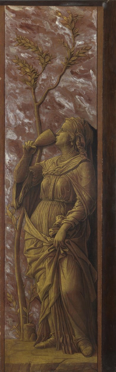 İçen Kadın, c. 1500 by Andrea Mantegna