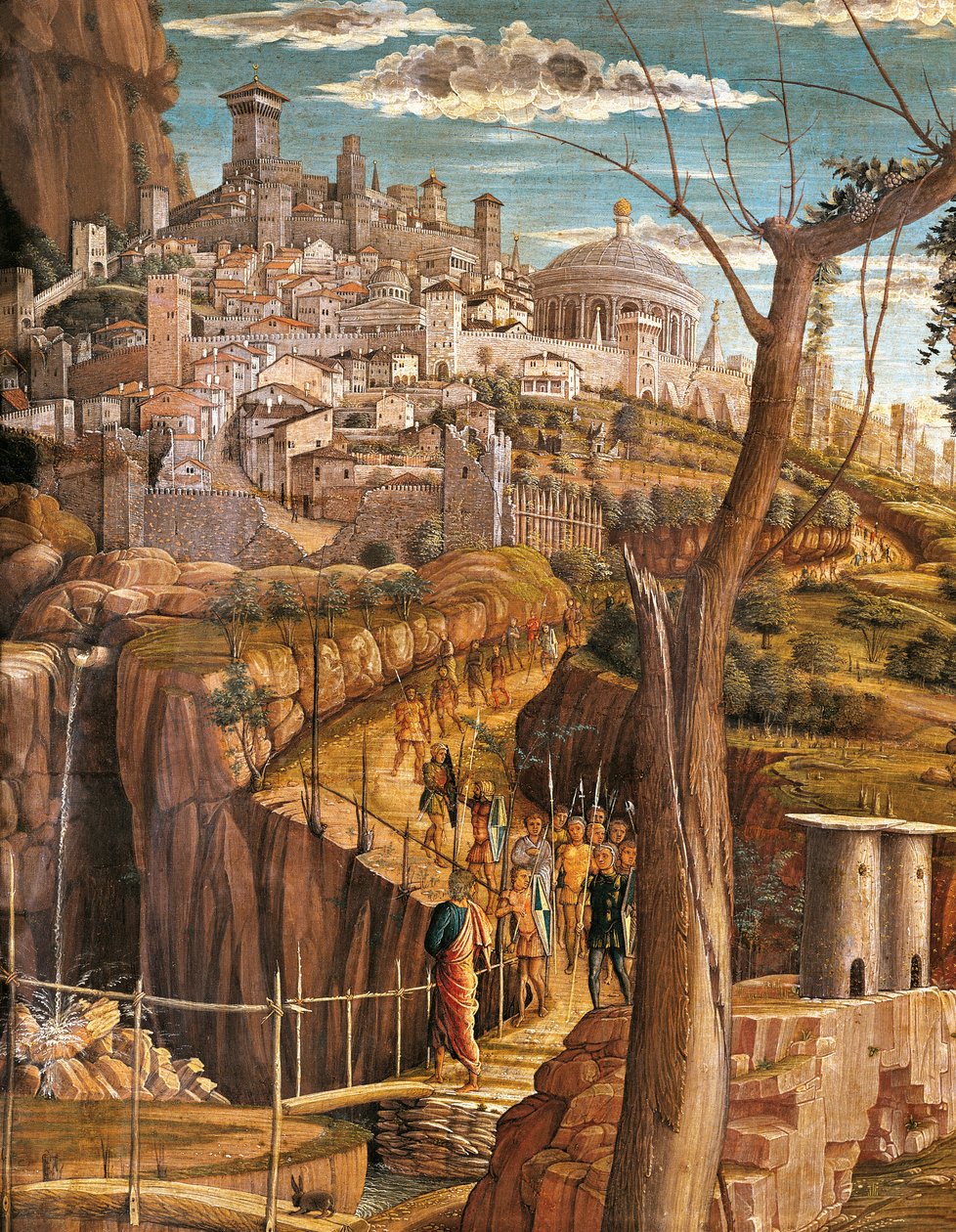 Bahçede Acı, Andrea Mantegna (1431-1506), ahşap üzerine tempera, 71x94 cm, Kudüs
