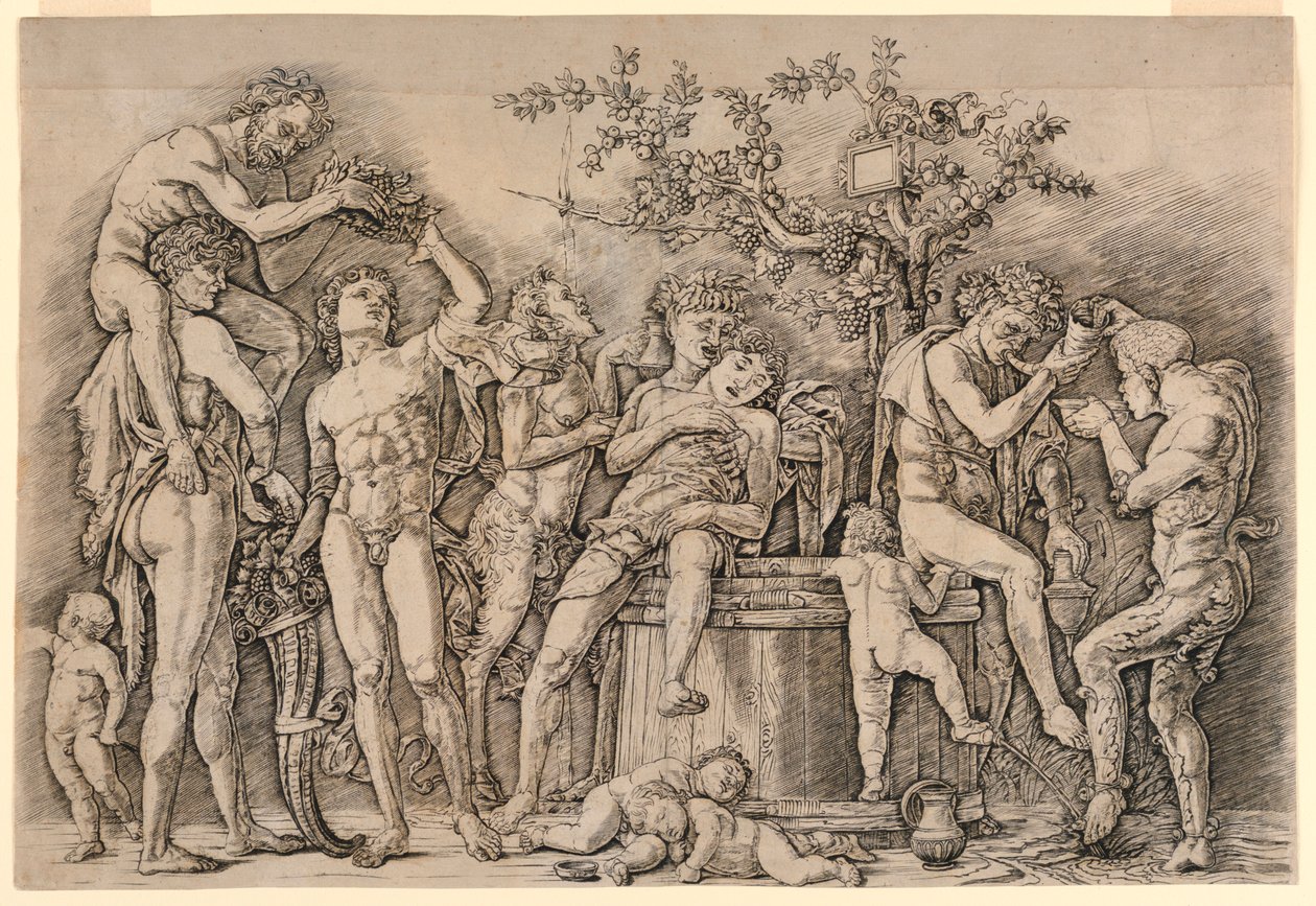 Bacchanal by Andrea Mantegna