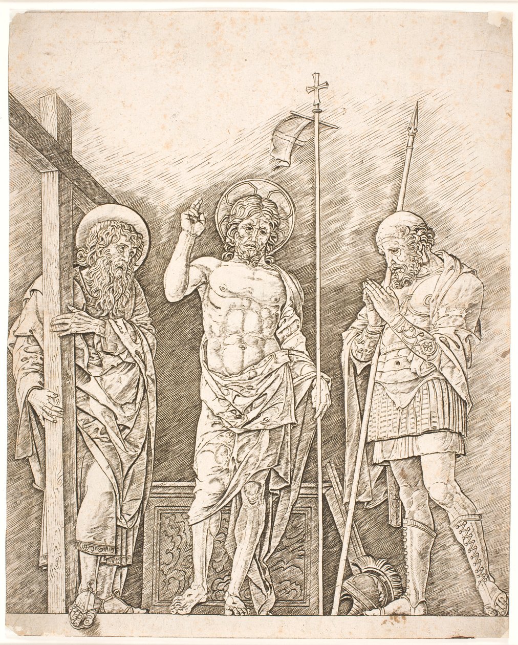 dirilmiş İsa by Andrea Mantegna