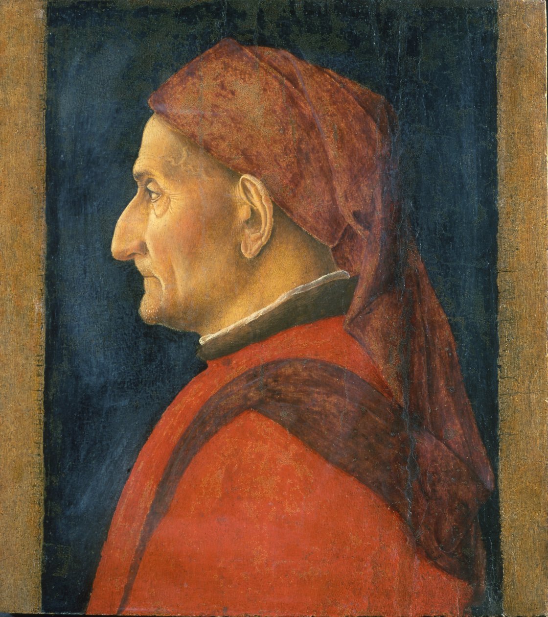Bir Adamın Portresi, 1450 by Andrea Mantegna