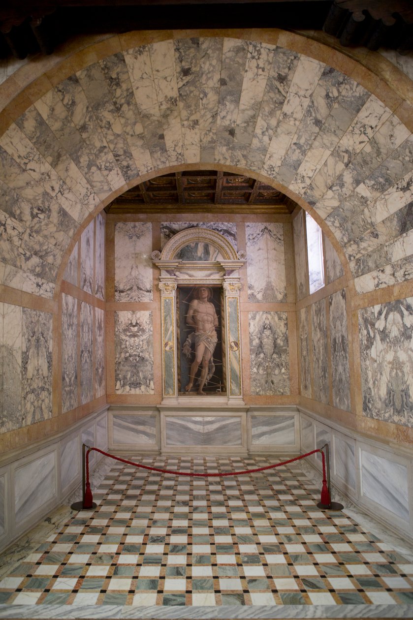 Aziz Sebastian, c.1490 by Andrea Mantegna