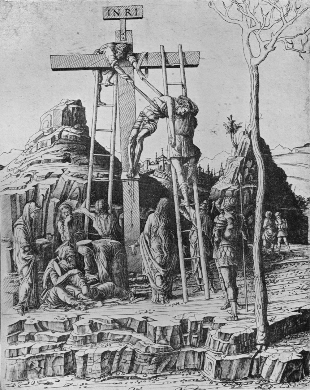 Haçtan İniş, 1475 by Andrea Mantegna