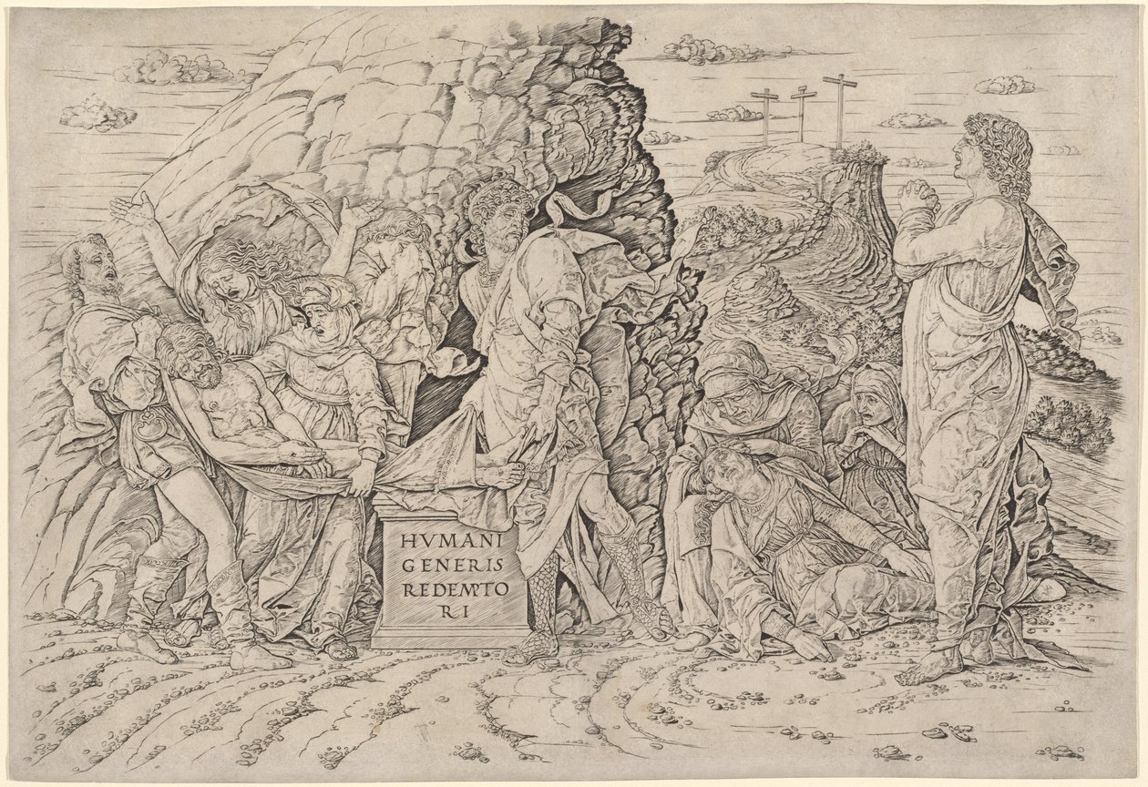 mezar by Andrea Mantegna