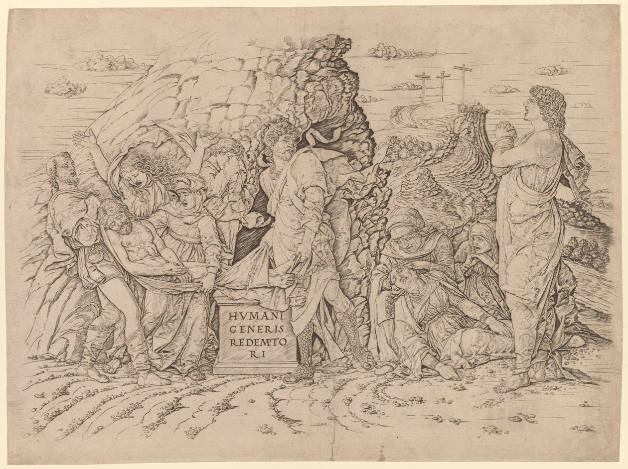 mezar by Andrea Mantegna