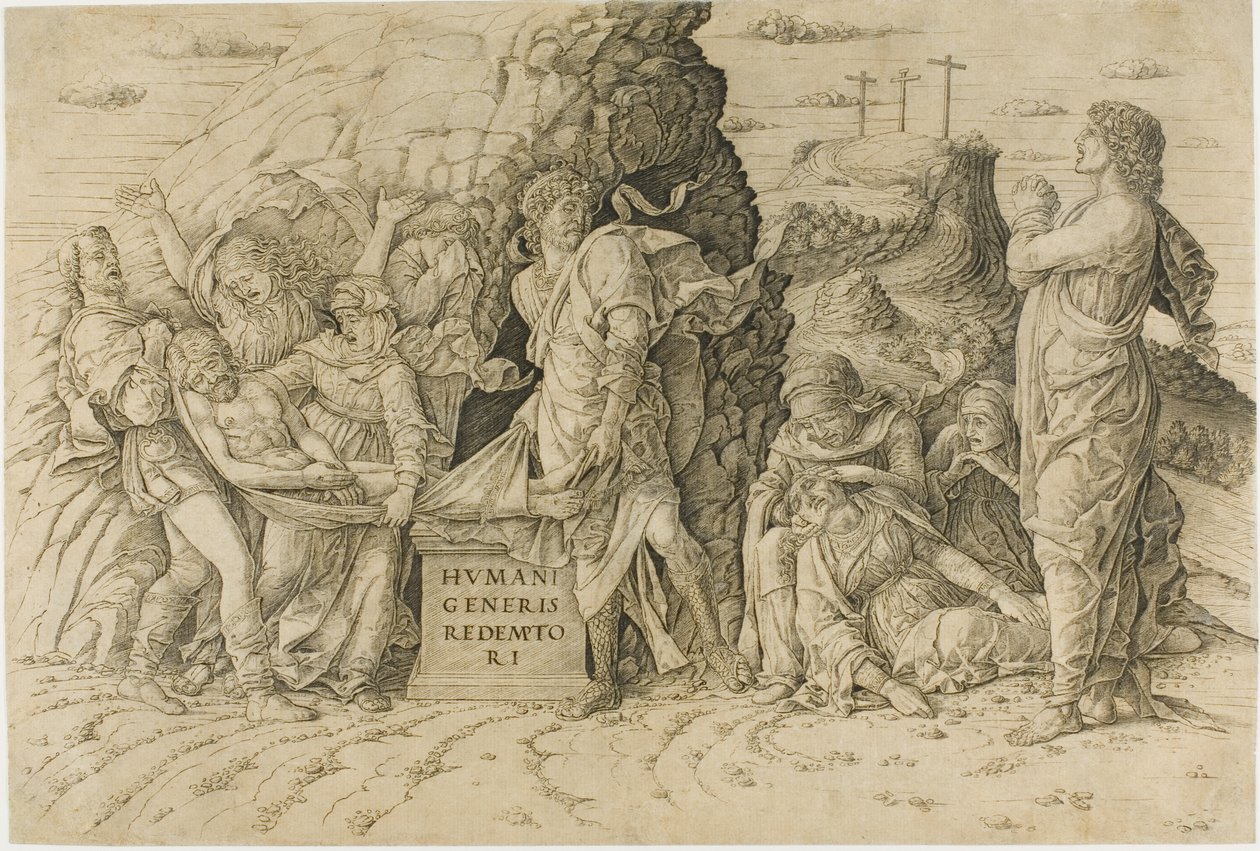 mezar by Andrea Mantegna