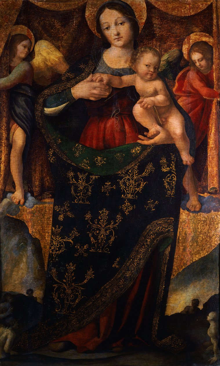 Our Lady of Grace, Madonna ve Azizler Sunağı